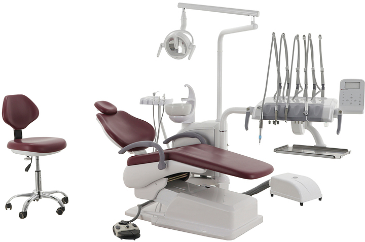 Установка стоматологическая Med-Mos CQ-217 (СО-005М-01) с РУ