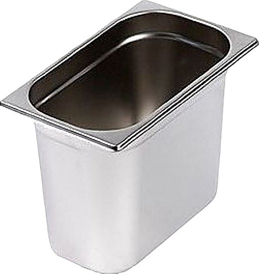 Гастроемкость Rosso GN 1/4-200 (265х162x200) нерж. сталь