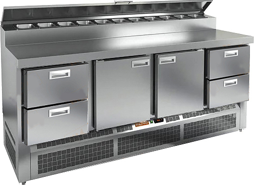 Стол для пиццы HICOLD PZE2-2112/GN