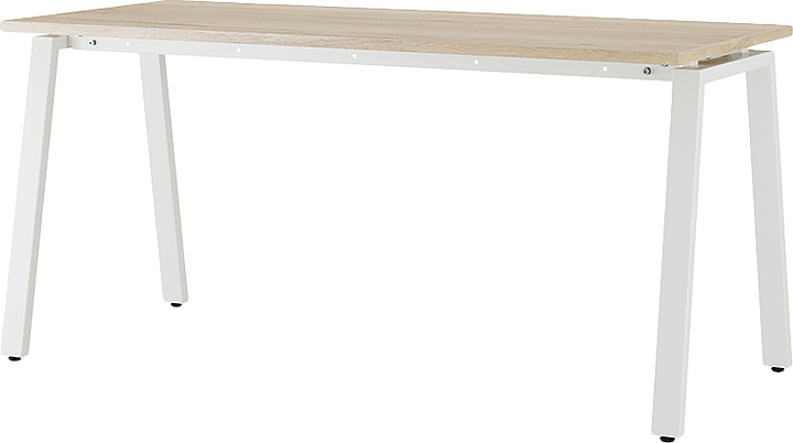Стол офисный КОБОР A-100/60 white/natural