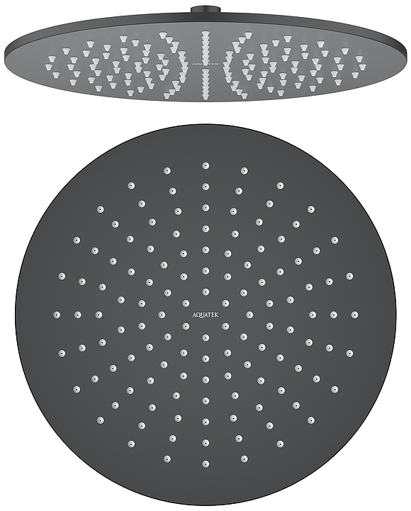 Душ верхний Aquatek AQ2079MB черный матовый
