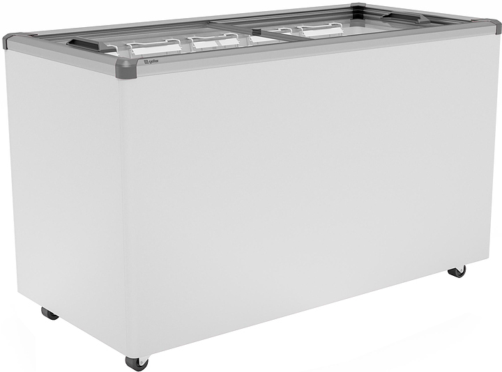 Ларь морозильный Frostor GELLAR FG 500 C V25 (алюминий) серый (R290)