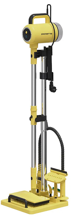Пароочиститель компактный Polaris PSC 1711C желтый, черный