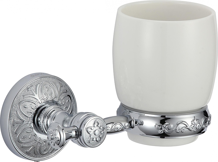 Стакан для зубных щеток с держателем Savol S-005858A