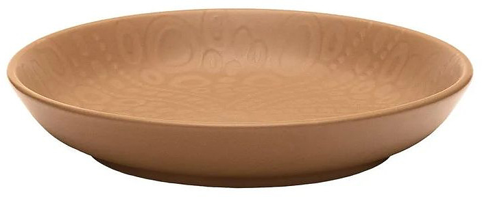 Тарелка суповая Oxford FLAT ESTRELA DO MAR 151584 d 20.5 см светло-коричневый