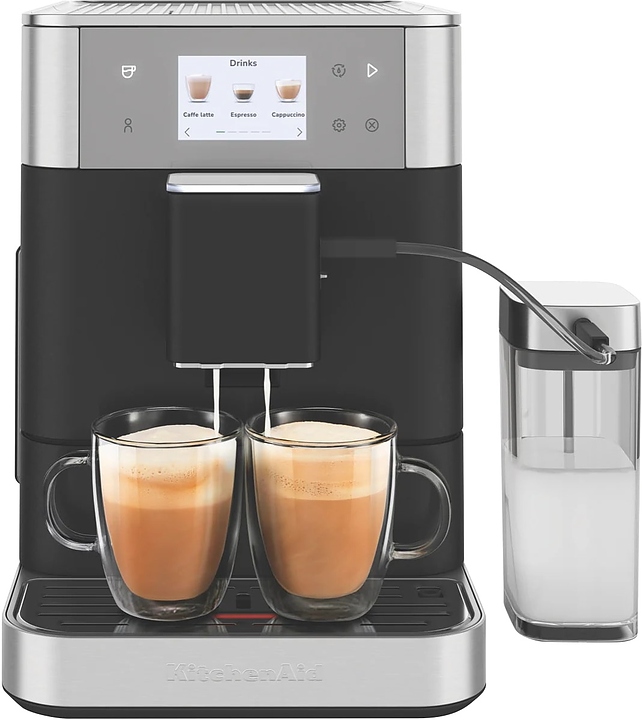 Эспрессо кофемашина автоматическая KitchenAid KF7 5KES8557EBK чугун