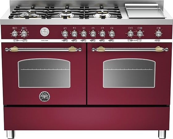 Варочный центр Bertazzoni HER1206GMFEDVIT бордо матовый