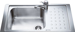 Кухонная мойка SMEG LV95F1S-2