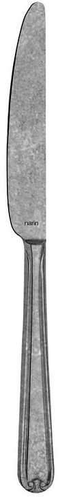 Нож столовый Narin 202134 Anatolia retro 22.5 см (материал нерж. сталь, Stonewashed состаренное покрытие)