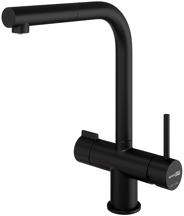 Смеситель для кухни Wasserkraft A8967 черный