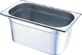 Гастроемкость Gastrotop GN 1/4-150 (265х162х150) нерж. сталь