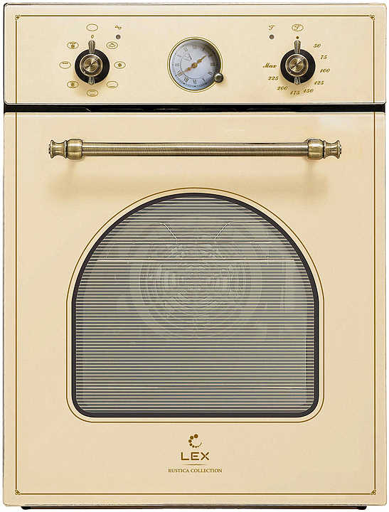 Шкаф духовой Lex EDM 4570C слоновая кость