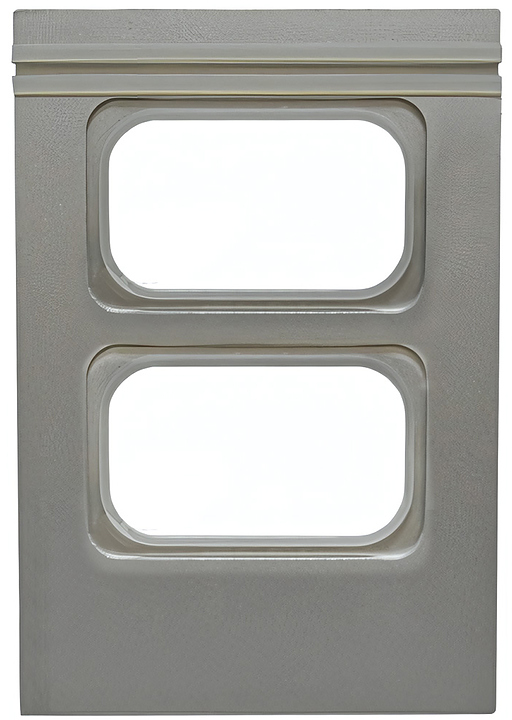 Форма для запайщика лотков Hurakan HKN-CPT1 двойная 142х92 мм