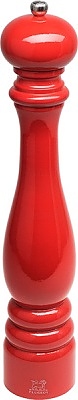 Мельница для перца Peugeot Paris Classic 31084, 77х400 мм, бук / металлический измельчитель, красная глянцевая