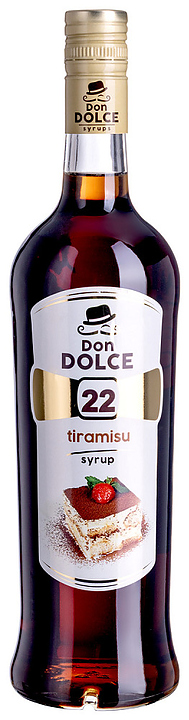 Сироп Don Dolce 76085 Тирамису 1 л (бутылка стекло)