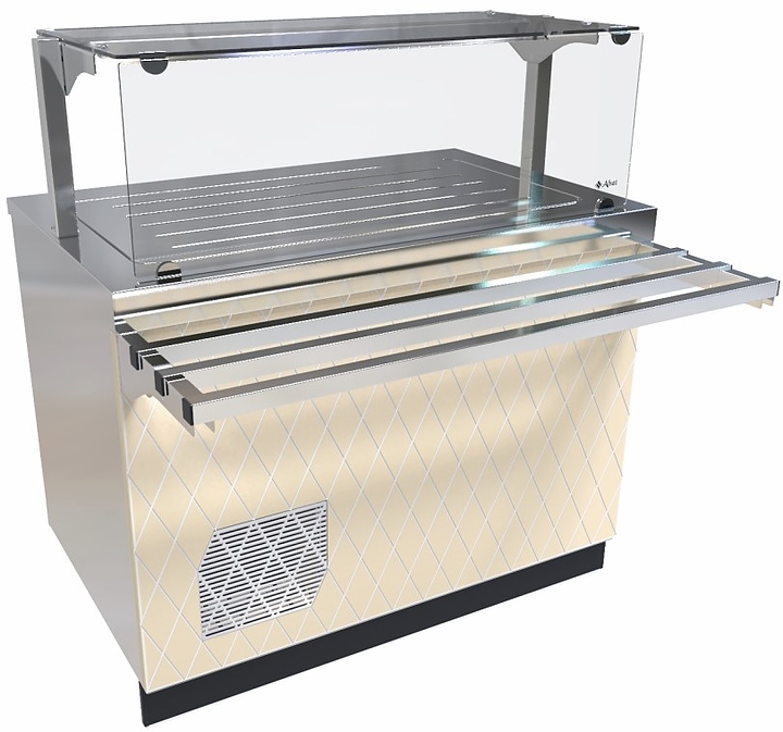 Прилавок-витрина холодильный Abat Сэйла ПВВ(Н)-70Е-04-НШ ромб