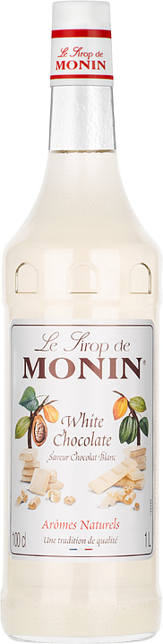 Сироп Monin 76233 Белый шоколад 1 л (в стеклянной бутылке)