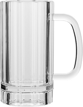 Кружка пивная ProBar JD-6639 500 мл, прозрачный