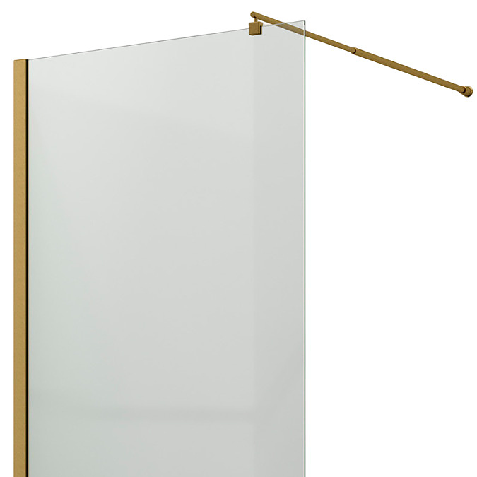 Душевое ограждение Wasserkraft Rur 30W39BG 2000х900 мм матовое золото