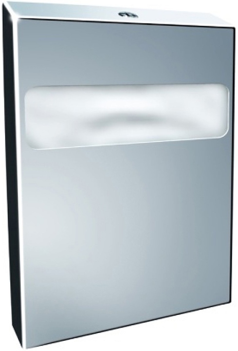 Диспенсер гигиенических покрытий на унитаз Merida STELLA R GSP001.R (нерж. сталь) полированная сталь