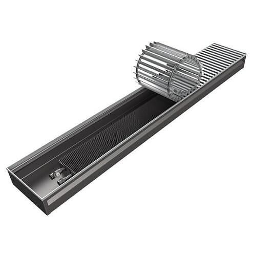 Конвектор внутрипольный КЗТО Бриз 200x80x2000 U (5 Ал 12)