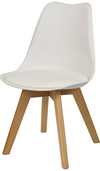 Стул BentWood Eames W белый