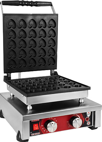 Вафельница электрическая Yukon MKBK-01 c крышкой