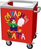 Тележка для аппарата сахарной ваты ТТМ ТАСВ-050/5