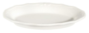 Блюдо овальное ID Fine Transparent Tiffany 10000-213021 21 см белый