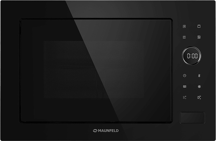 Микроволновая печь Maunfeld XBMO252GB Glossy черная глянцевая