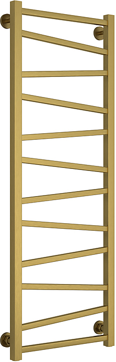 Полотенцесушитель водяной Сунержа Сирокко 120x40 см состаренная латунь