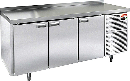 Стол морозильный HICOLD GN 111/BT W с бортом