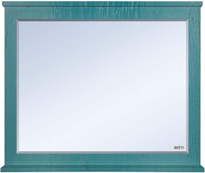 Зеркало Misty Марта-100 100х84 см бирюзовое
