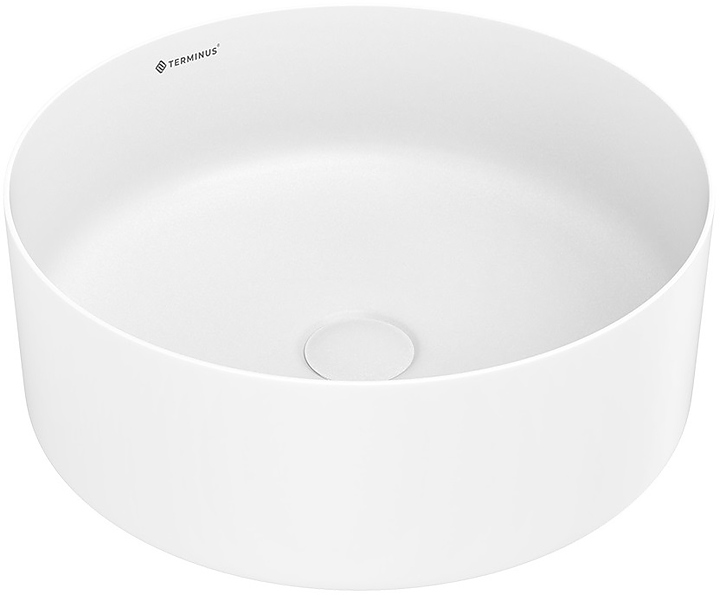 Раковина чаша Terminus Аврора 06RN41x41x14W белый