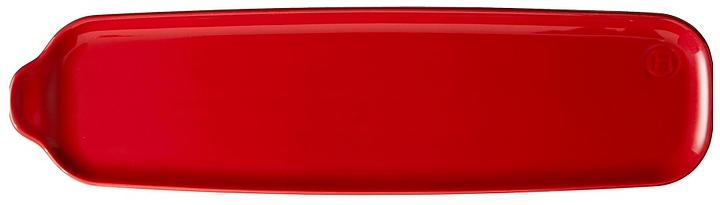 Блюдо для подачи Emile Henry 77631 420х110 мм керамика, красный