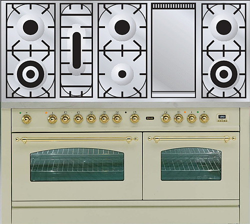Газовая плита с духовым шкафом ILVE PN-150F-VG