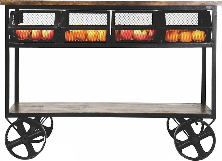 Тележка сервировочная P.L. Proff Cuisine WKT 65218 Hotelware 120х40х75 см