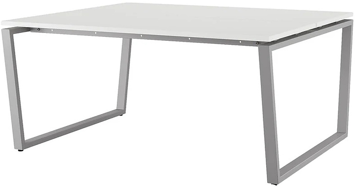 Стол офисный КОБОР OTR/2-180/120 aluminum/premium