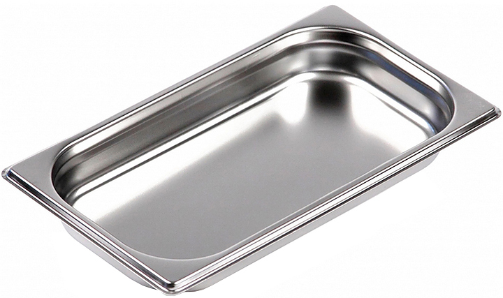 Гастроемкость VIATTO GN 1/3-40 (325х176х40) нерж. сталь