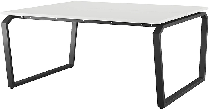 Стол офисный КОБОР TB/2-140/120 black/premium