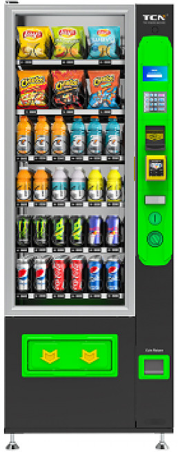 Торговый автомат TCN D720-6G без платежных систем