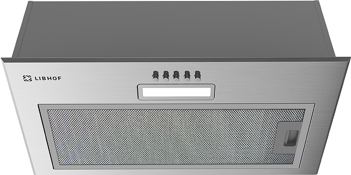 Вытяжка кухонная Libhof LB-2252 silver серебристая