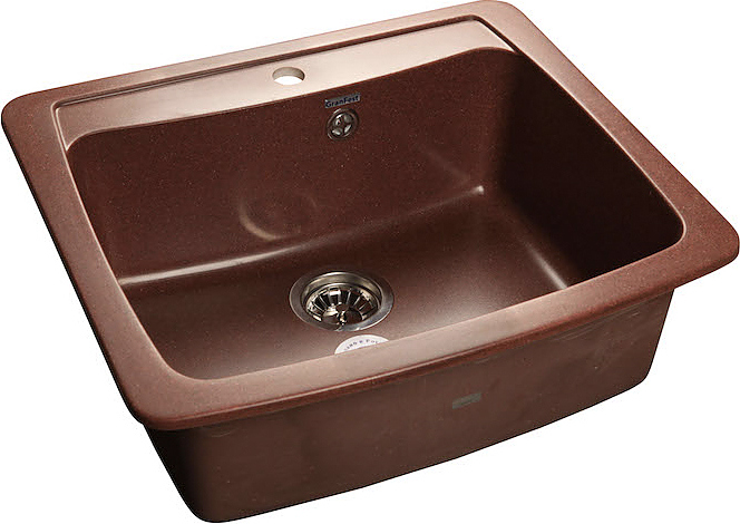 Кухонная мойка GranFest Standart GF-S605 красный марс