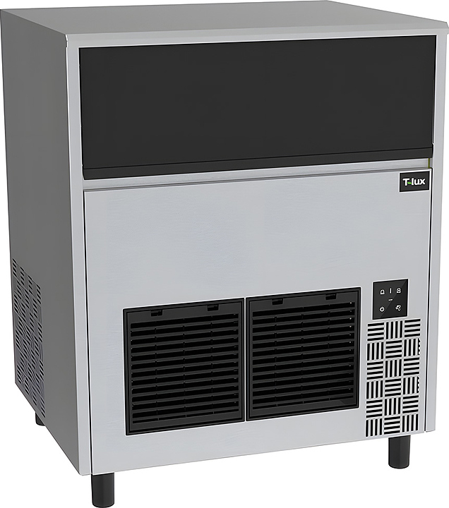 Льдогенератор T-LUX IM 6640CF Кубик Шляпка, с бункером 40 кг