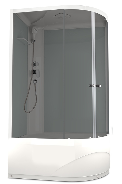 Душевая кабина Domani-Spa Delight 128 high R DS01D128RHWT00 120х80 см