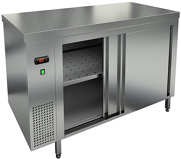 Стол тепловой HICOLD TS430 15 GN O, двери-купе