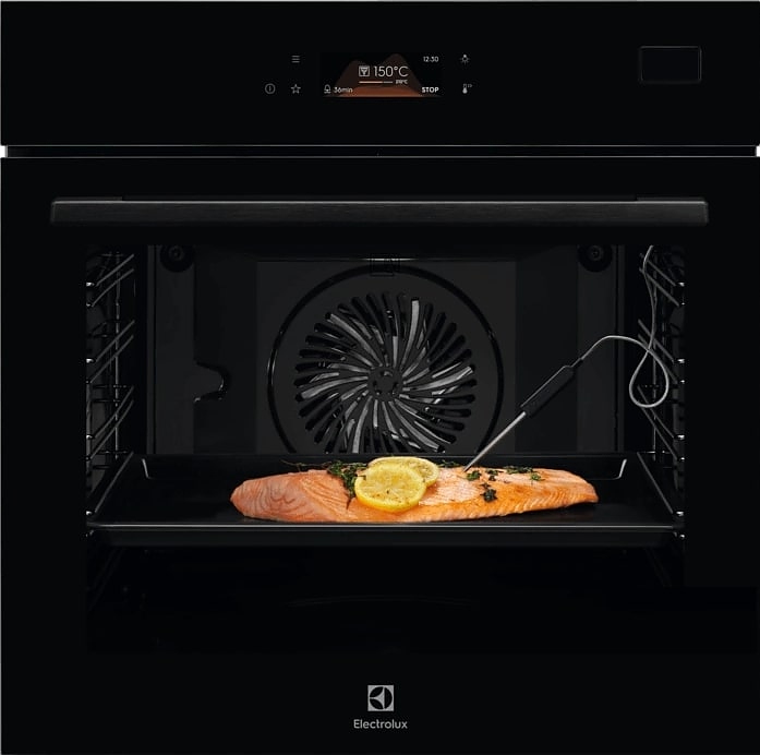 Духовой шкаф комбинированный с паром Electrolux EOB8S39Z черный / стекло
