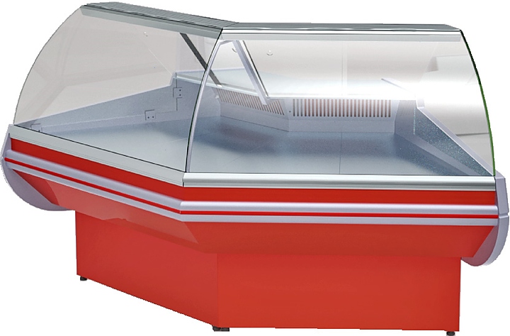 Витрина холодильная Премьер ВСУП1-0,22ТУ/F1в-УН угловая от -1 до 5 °C