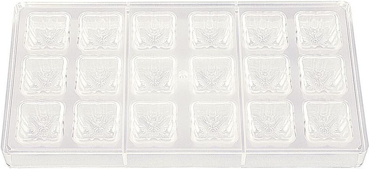 Форма пластиковая P.L. Proff Cuisine 81270034 "Квадрат с узором"