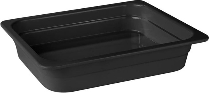 Гастроемкость Pujadas 22041 GN 1/2-40 (325х265х40) меламин, черная
